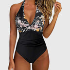 Zarae™ – Elegant Swimsuit with V-Neck