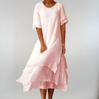 Agnès | Long, lightweight and elegant dress
