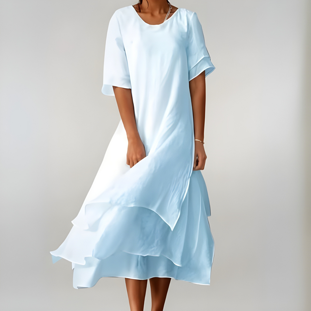 Agnès | Long, lightweight and elegant dress