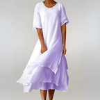 Agnès | Long, lightweight and elegant dress