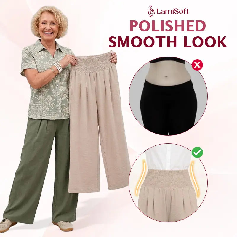 Lamisoft - Belly Covering wide leg pants