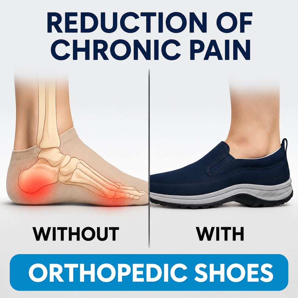 Orthopedic Slip-On | Walking Sneakers
