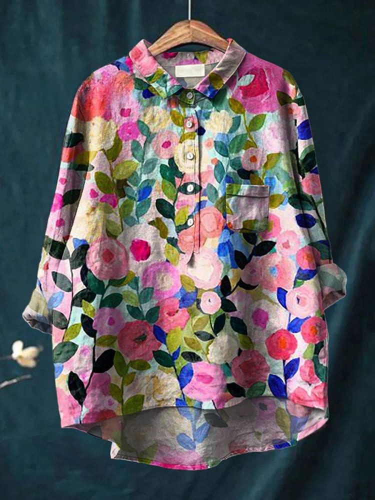 Issa | Vibrant Floral Shirt
